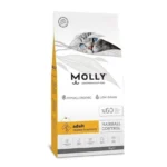 طعام قطط Molly دجاج وانشوفي Hairball 2kg
