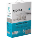 رمل قطط مولي 10 لتر الازرق